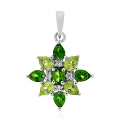 Ciondolo in argento con Peridoto