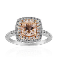 Anello in oro con Morganite AAA (CIRARI)