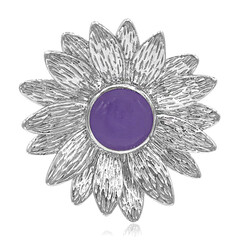 Ciondolo in argento con Giada Lavanda