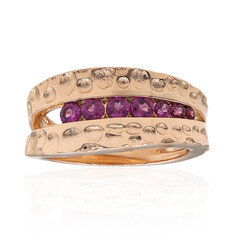 Anello in argento con Rodolite (TPC)