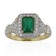 Anello in oro con Smeraldo Zambia (Adela Gold)