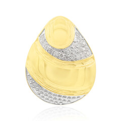 Ciondolo in argento con Diamante I1 (G)