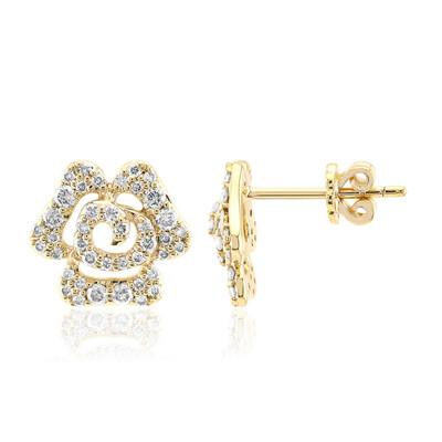 Orecchini in oro con Diamante SI1 (G) (Annette)
