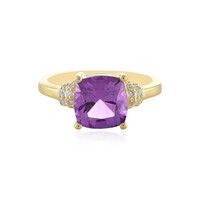 Anello in argento con Ametista Uruguay