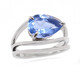Anello in argento con Fluorite Cangiante
