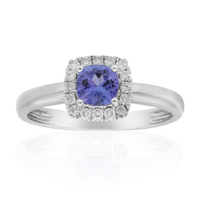 Anello in oro con Tanzanite AAA