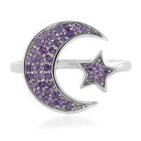 Anello in argento con Ametista