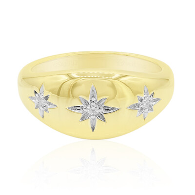 Anello in argento con Diamante I1 (G) (Annette)