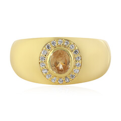 Anello in argento con Granato Imperiale