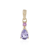 Ciondolo in oro con Tanzanite