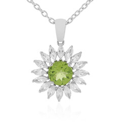 Collana in argento con Peridoto
