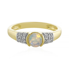 Anello in oro con Opale di Welo