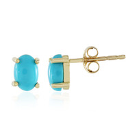 Orecchini in oro con Turchese Sleeping Beauty