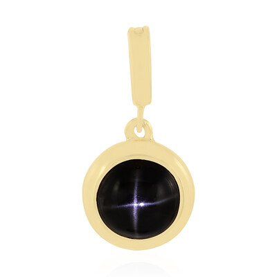 Ciondolo in argento con Diopside Stellato d'India