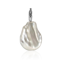 Ciondolo in argento con Perla di Acqua Dolce (TPC)