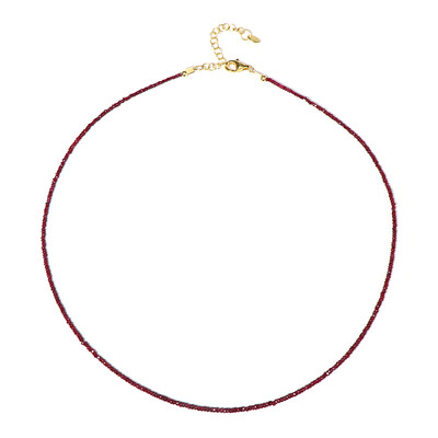 Collana in argento con Rubino Tanzania