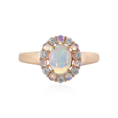 Anello in argento con Opale di Welo