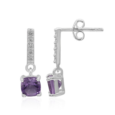 Orecchini in argento con Ametista