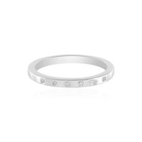 Anello in argento con Diamante I3 (H)