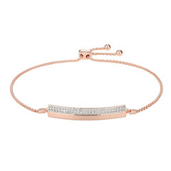 Bracciale in argento con Topazio Bianco