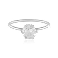 Anello in platino con Zircone