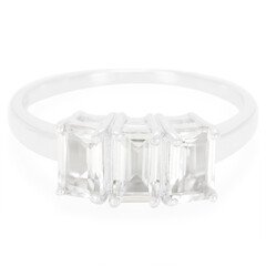 Anello in argento con Danburite