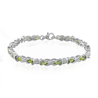 Bracciale in argento con Tormalina Paraíba