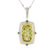 Collana in argento con Quarzo Ouro Verde (Dallas Prince Designs)