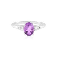 Anello in argento con Ametista Uruguay
