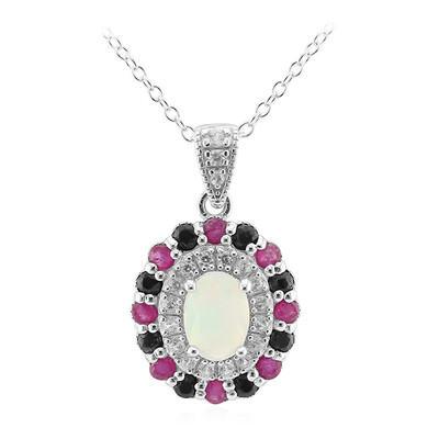 Collana in argento con Opale di Welo