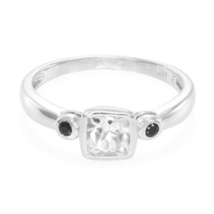 Anello in argento con Goshenite