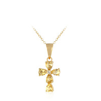 Collana in argento con Citrino