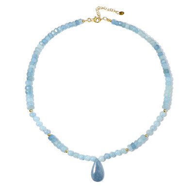 Collana in argento con Acquamarina