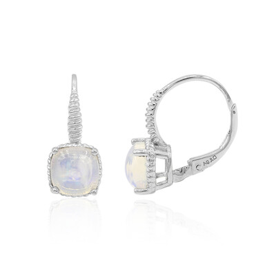 Orecchini in argento con Opale di Welo