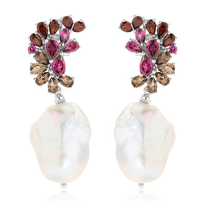 Orecchini in argento con Perla di Acqua Dolce (Dallas Prince Designs)