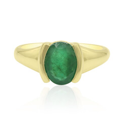 Anello in oro con Smeraldo Zambia
