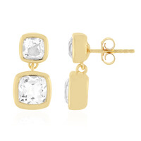 Orecchini in argento con Quarzo Bianco