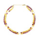 Collana in argento con Rubino (Riya)