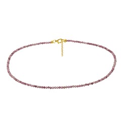 Collana in argento con Rodocrosite
