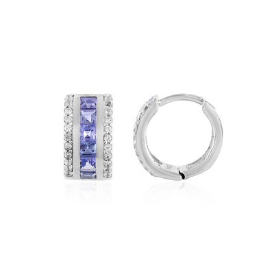 Orecchini in argento con Tanzanite