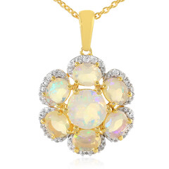 Collana in argento con Opale di Welo