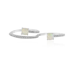 Anello in argento con Opale di Welo (de Melo)
