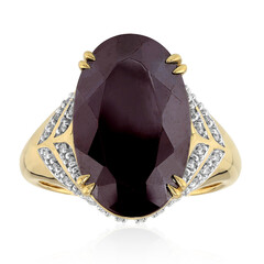 Anello in oro con Cuprite (Mark Kaufman)