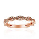 Anello in oro con Diamante Rose de France SI1 di Argyle (Annette)