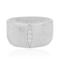 Anello in argento con Diamante