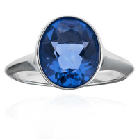 Anello in argento con Fluorite Cangiante (CUSTODANA)