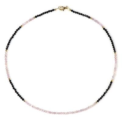Collana in argento con Spinello Nero