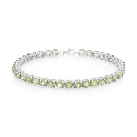 Bracciale in argento con Apatite Russa