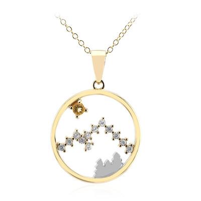 Collana in argento con Citrino