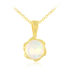 Collana in argento con Opale di Welo